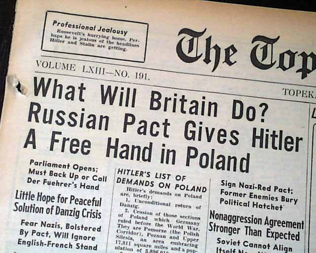 Mellan Hitler och Stalin (2): Vad visste estländarna sommaren 1939?