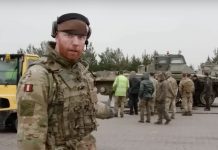 BRITTERNA SKICKAR AMMUNITION MED UTARMAT URAN TILL UKRAINA