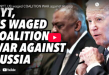 NEW YORK TIMES: USA FÖRDE ETT KOALITIONSKRIG MOT RYSSLAND